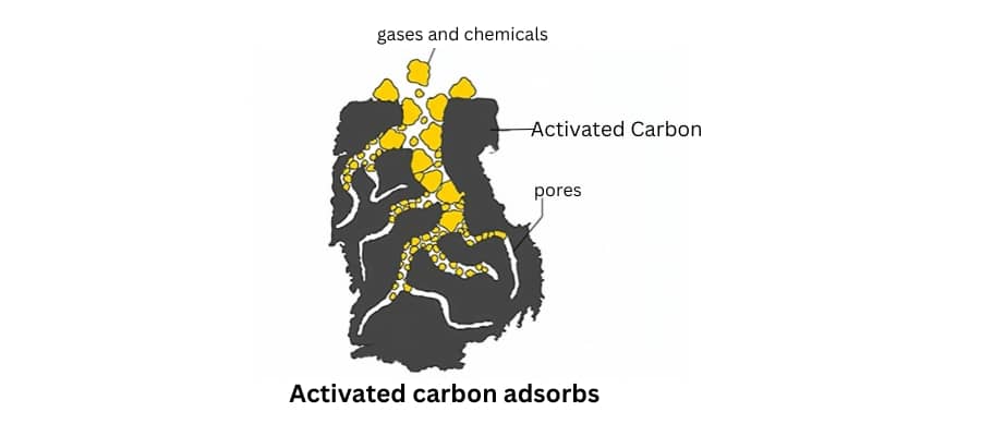 activted carbon adsorb