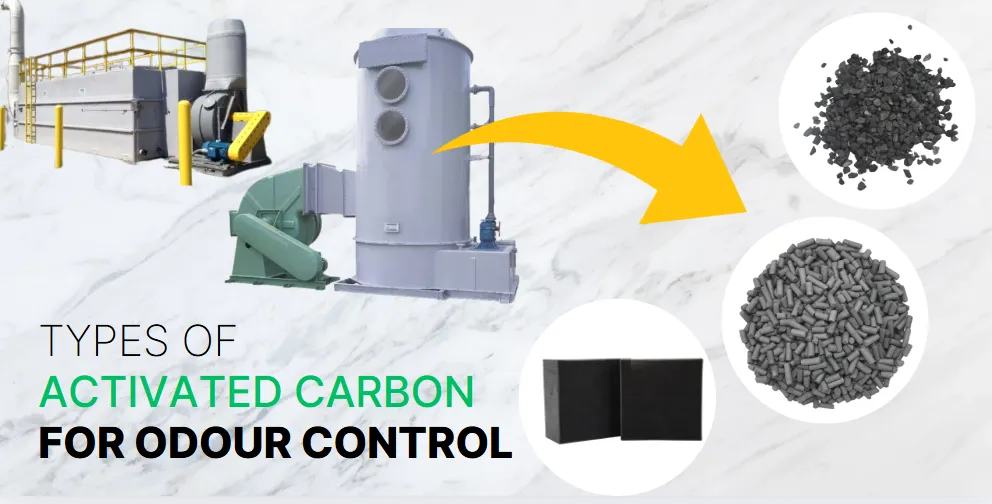 Tipos de carbón activado para el control de olores - Qizhong Activated Carbon